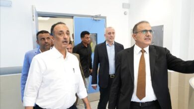 وزير الصحة يتفقد عدداً من مشاريع البنية التحتية الصحية في عدن