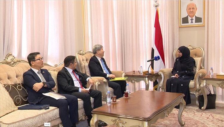 وزيرة التخطيط والتعاون الدولي تبحث مع السفير الكوري سبل تعزيز الدعم التنموي