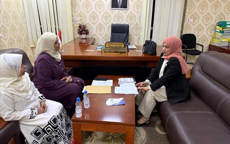 وزيرة الشؤون القانونية تبحث مع رئيسة اللجنة الوطنية للمرأة سبل التنسيق والتعاون المشترك