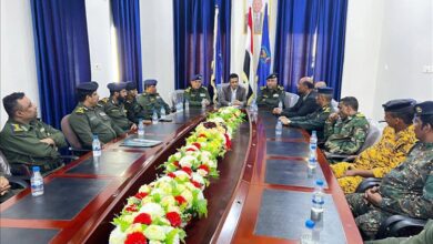 وكيل المحافظة الجيلاني يشهد احتفالية كلية الشرطة حضرموت بالذكرى الثامنة لتأسيسها