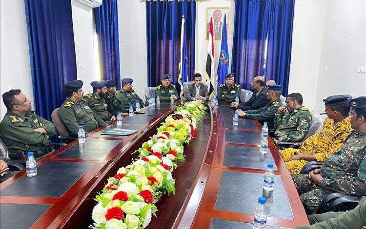 وكيل المحافظة الجيلاني يشهد احتفالية كلية الشرطة حضرموت بالذكرى الثامنة لتأسيسها