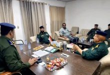 وكيل وزارة الداخلية يتفقد أداء وانضباط إدارة أمن
 وشرطة وادي وصحراء حضرموت