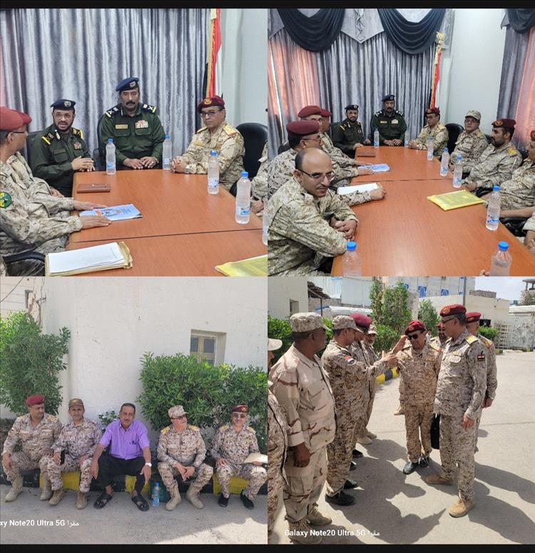وكيلا وزارة الداخلية ومدير دائرة الخدمات الطبية العسكرية يزورون المستشفى العسكري بمأرب