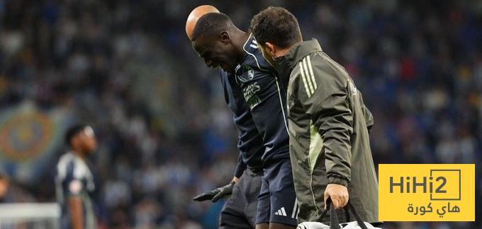 كم مباراة غاب عنها ميندي مع ريال مدريد حتى الآن ؟