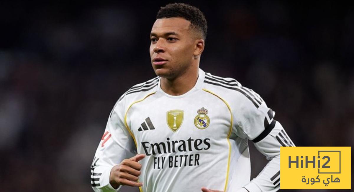 وضع مبابي داخل غرفة ملابس ريال مدريد
