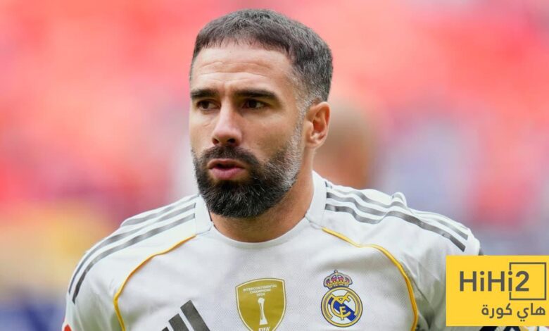 ريال مدريد لن يجدد عقد كارفاخال