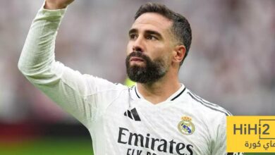 قائد ريال مدريد الاول حال تأكد رحيل كارفخال