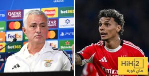 لاعب بنفيكا يعلق على رحيل مورينيو