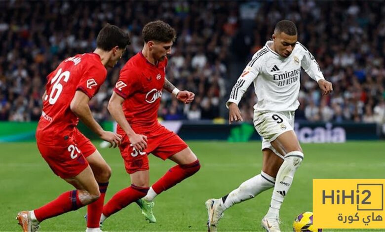 نتائج آخر 10 مباريات لـ ريال مدريد ضد إشبيلية