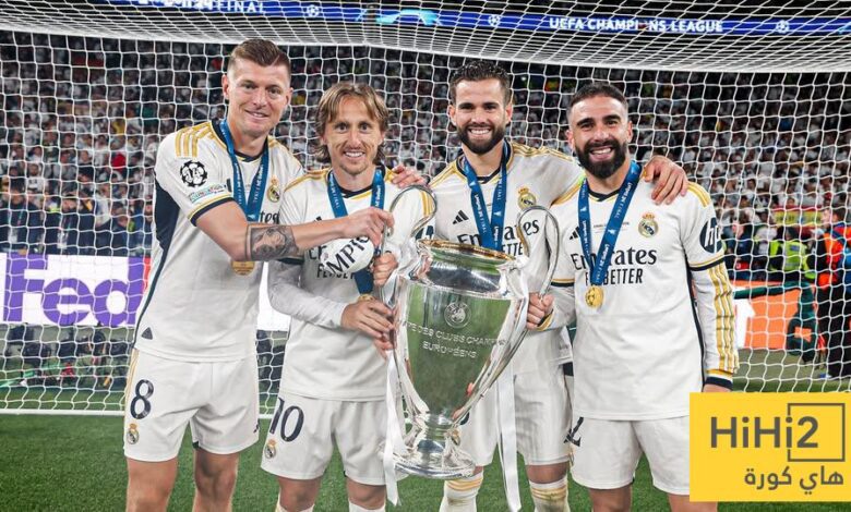 أكثر اللاعبين تتويجًا بالألقاب في تاريخ ريال مدريد