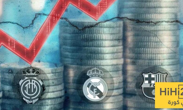 ايرادات ريال مدريد من عوائد البث التلفزيوني