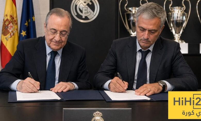 شرط خاص في عقد مورينيو مع ريال مدريد !