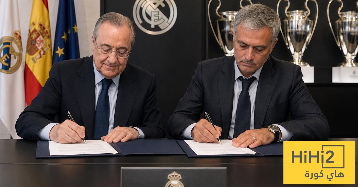 شرط خاص في عقد مورينيو مع ريال مدريد !