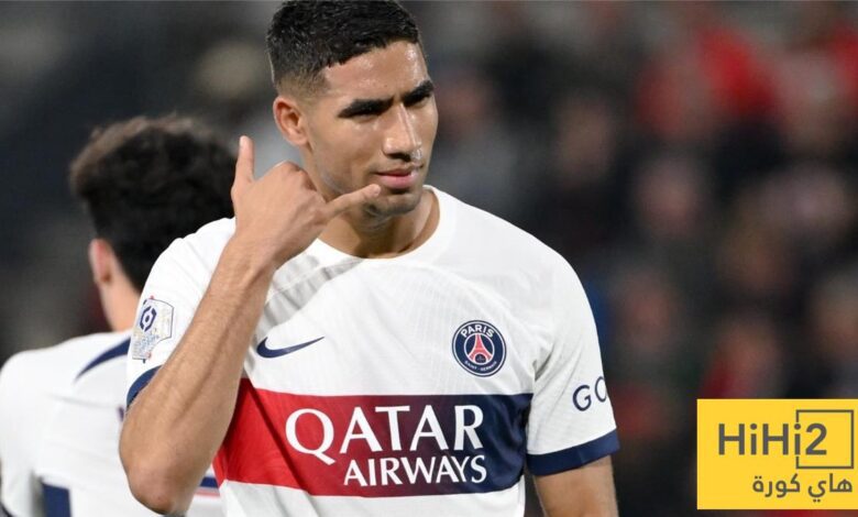 أشرف حكيمي خارج حسابات ريال مدريد