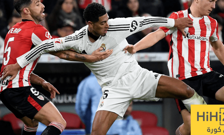 بالأرقام.. أتلتيك بلباو يعاني أمام ريال مدريد