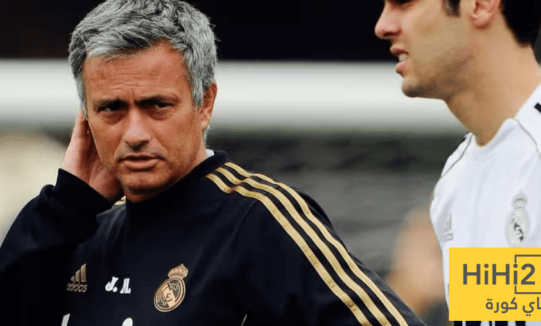 أرقام مورينيو مع ريال مدريد خلال فترته الأولى