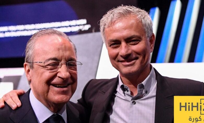 بيريز رفض 4 مدربين واختار مورينيو!