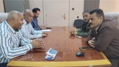 "الداؤودي" يناقش مع قيادة شركة مصافي عدن سبل التعاون المشترك
