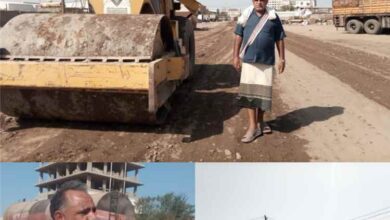 أعمال مسح وردم وتحسين مدخل شارع الخمسين بالرباط الغربي في تبن بلحج