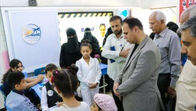 افتتاح معرض المهارات لمدارس سماء عدن والنبراس الاهلية