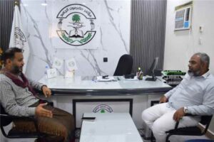 الأمين العام المساعد لمؤتمر حضرموت الجامع يبحث أوجه التعاون مع المعهد الوطني الديمقراطي (NDI)