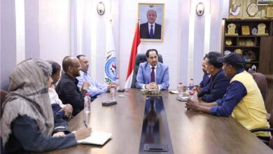 البكري يؤكد دعم الوزارة لنادي سيئون والارتقاء بأنشطته المختلفة