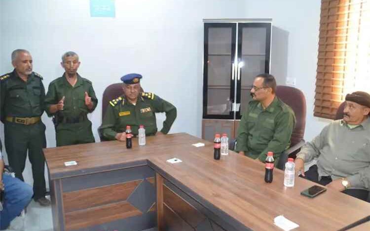 الثوير وباحميش يدشنان افتتاح إدارة الأدلة الجنائية بمحافظة الضالع
