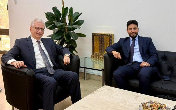 السفير الألماني يبحث مع الخضر السليماني مستجدات المشهد السياسي وتعزيز مسارات السلام