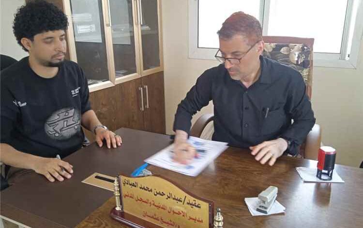 العقيد العبادي لـ"عدن الغد": قريباً سنعمل بنظام الكونتينر ونثمن دعم الدكتور وسام معاوية مدير عام مديرية الشيخ عثمان