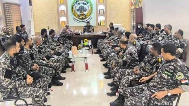 العميد أحمد بن عفيف يرأس اجتماعا لمناقشة الخطة الأمنية لعيد الأضحى المبارك
