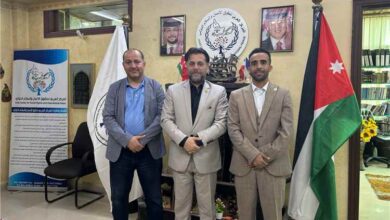 المركز الثقافي اليمني البلجيكي يعزز حضوره الإنساني والدولي عبر سلسلة لقاءات في الأردن