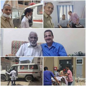 بجهود من العميد العيسائي والدكتور الداعري.. نقل الصحفي الكبير سالم الحاج إلى مستشفى عبود العسكري