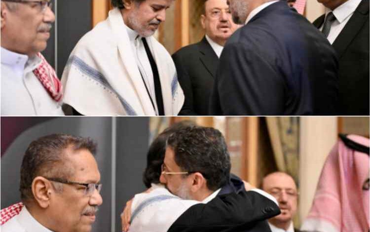 بن مبارك يقدّم واجب العزاء في وفاة الرئيس السابق عبدربه منصور هادي