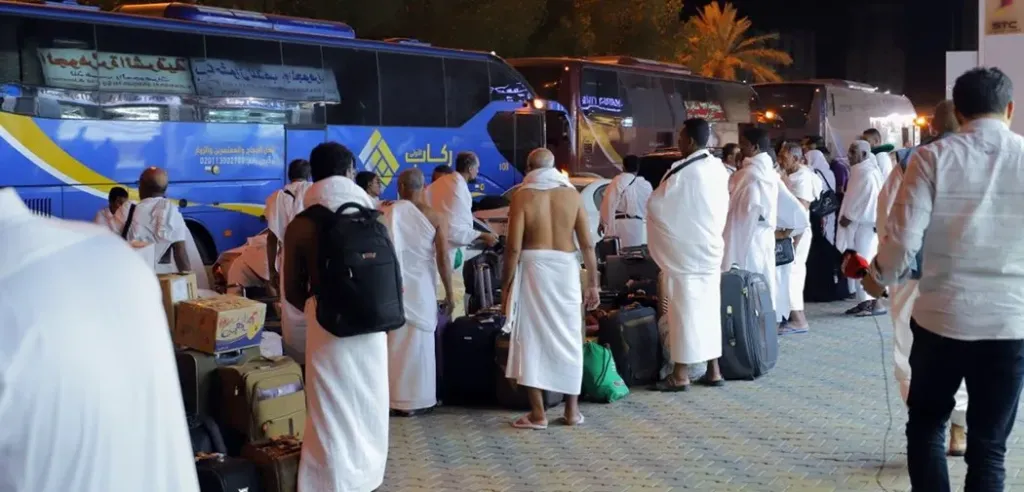 تدشين أولى رحلات تفويج الحجاج برًا عبر منفذ الوديعة