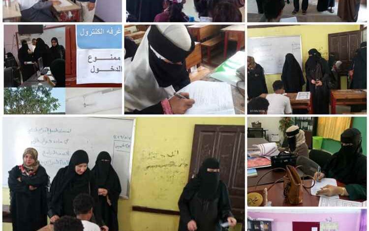تدشين اختبارات الفصل الدراسي الثاني للعام الدراسي ٢٠٢٦م بمدارس التعليم الأساسي بالمعلا