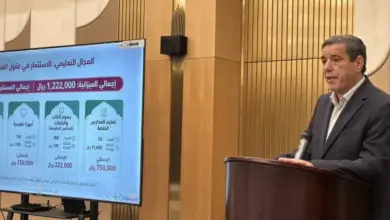 بادي اثناء تدشين الصندوق