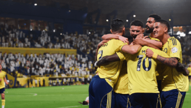 ترتيب دوري روشن عقب مباراة النصر والشباب