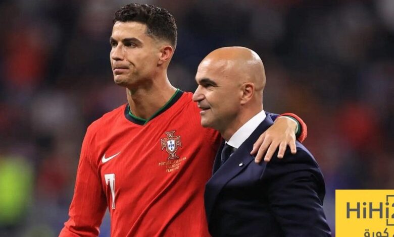 تصريح مفاجئ من مدرب البرتغال عن رونالدو