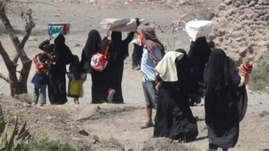 تقرير دولي: نزوح 321 ألف يمني خلال 2025 بسبب الفيضانات واستمرار الصراع