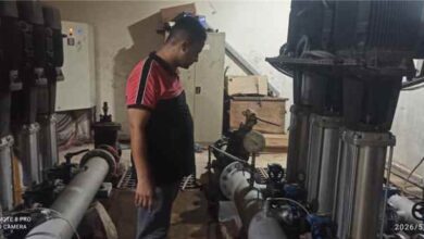 جهود ميدانية لحل أزمة المياه في القلوعة ومطالب بمشروع تحلية استراتيجي لعدن