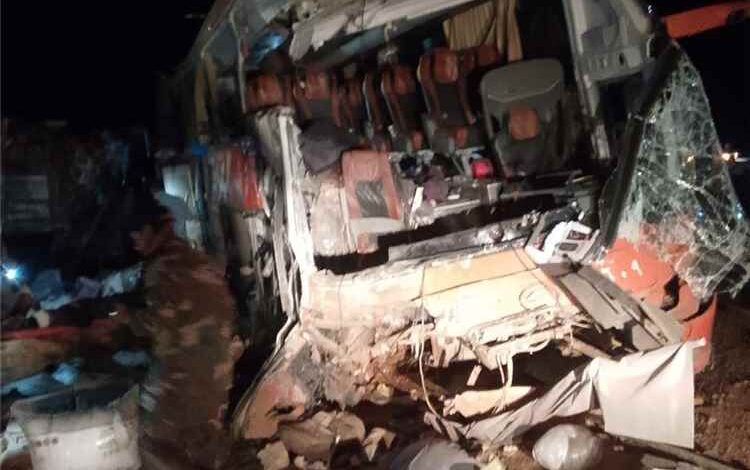 حادث مأساوي على طريق العبر مأرب يخلف ضحايا ومصابين ووزارة النقل تتحرك