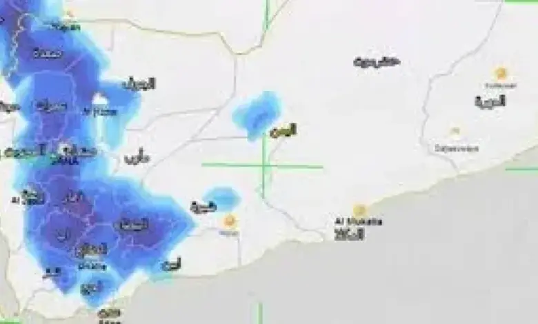 حالة جوية ماطرة تضرب صنعاء وتعز والحديدة وتتمدد نحو السعودية