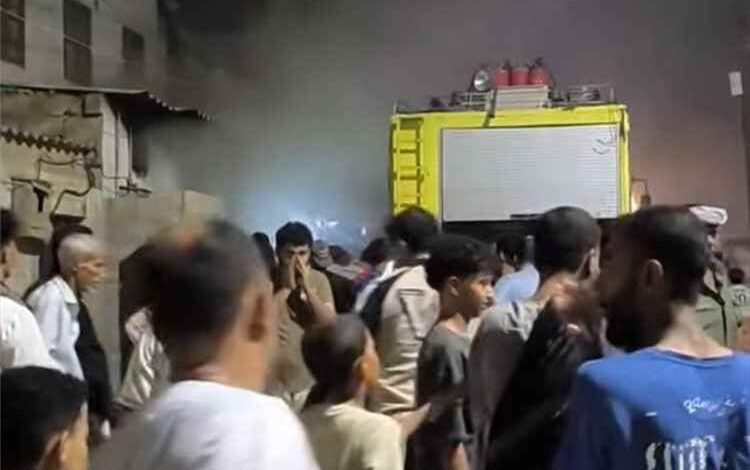 حريق يلتهم منزلًا في البريقة دون تسجيل ضحايا