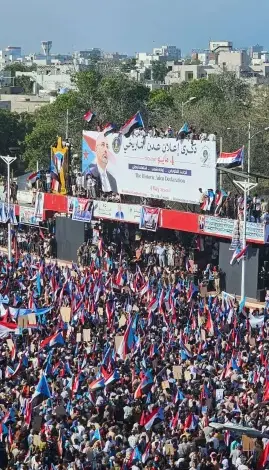 حضور باهت لفعالية ”4 مايو” للانتقالي الجنوبي في عدن