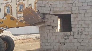 خورمكسر تنفذ حملة إزالة للتعديات على الأراضي الحكومية المخصصة للخدمات العامة