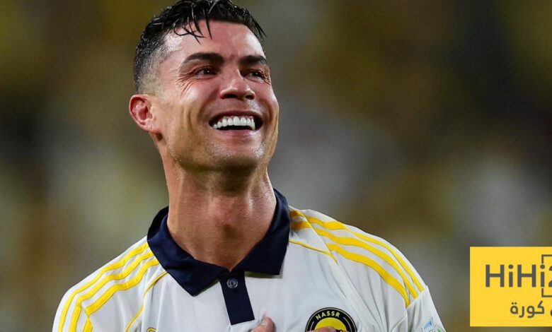 رسالة شكر من رونالدو لجماهير النصر بعد التتويج بالدوري