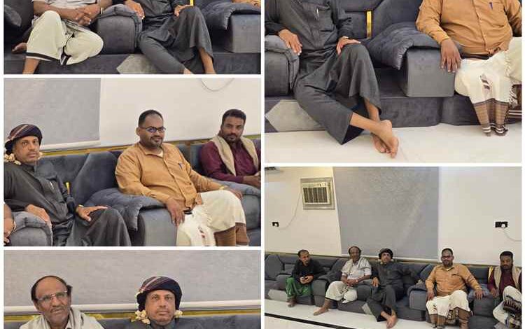 سفير العسل الحضرمي الشيخ دويل مرتع يستقبل شباب العقاد في لقاءٍ يفيض بالوفاء