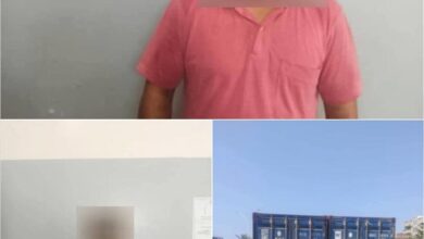 شرطة العريش تضبط حاويتين مسروقتين وتلقي القبض على المتهمين
