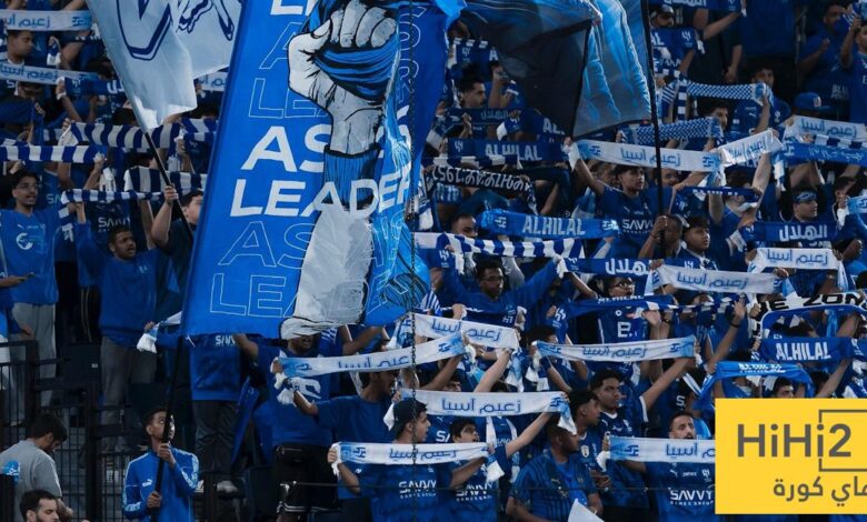 صورة : جماهير الهلال تشعل نهائي كأس الملك قبل انطلاقه !