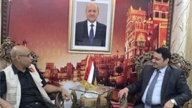 (عدن الغد) تزور سفارة بلادنا في دمشق وتلتقي القائم بالأعمال